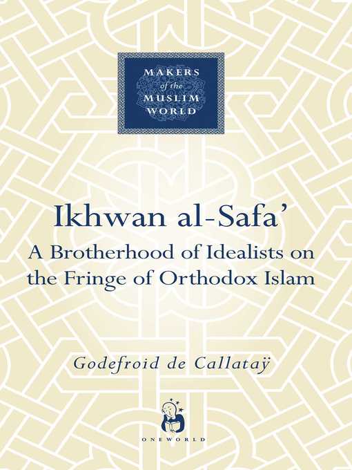 Title details for Ikhwan al-Safa' by Godefroid de Callatay - Wait list